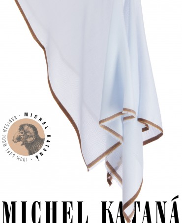 Платок Унисекс KV110-T.W70_W29/AZUR